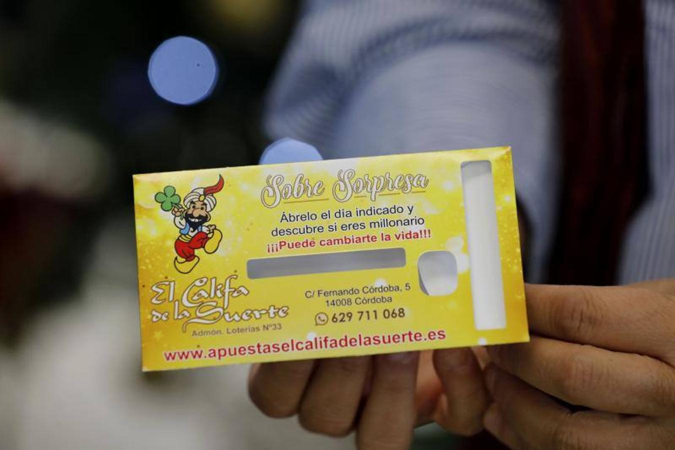 La jornada del sorteo de Lotería de Navidad en Córdoba, en imágenes