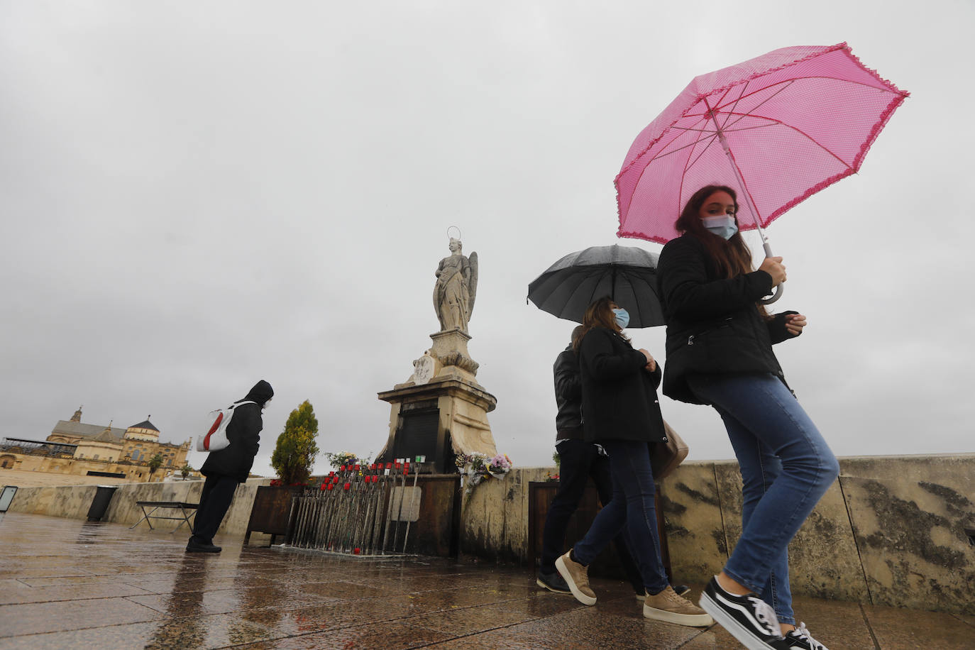 El impacto de las lluvias en el Guadalquivir en Córdoba, en imágenes