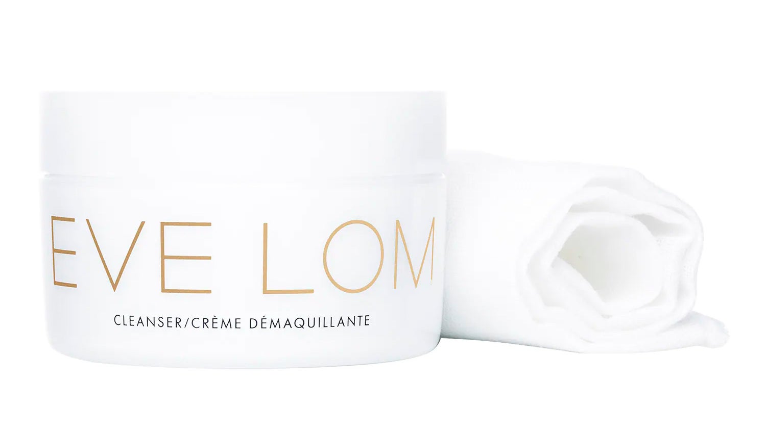 Bálsamo desmaquillador Cleanser Eve Lom (74,99 €). Con más de 30 año de historia, el limpiador de Eve Lom es otro de los cosméticos de culto que merece la pena probar. Un producto a base de aceite vegetales, que viene acompañado de una muselina de algodón que exfolia delicadamente la piel. Limpia, desmaquilla incluso el maquillaje waterproof y deja la piel hidratada.