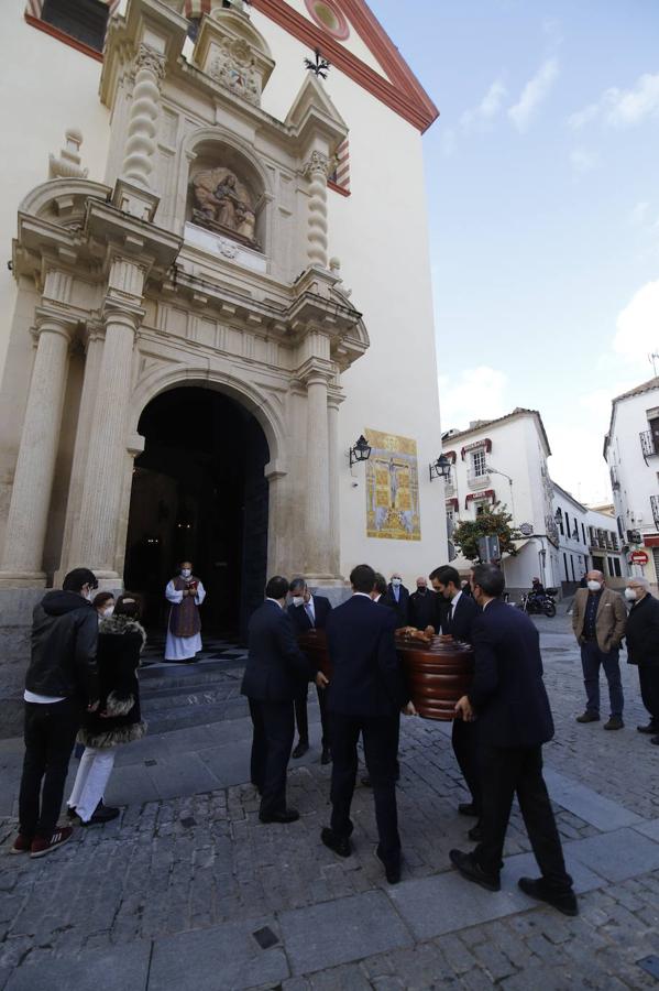 El funeral de Amador Jover en Córdoba, en imágenes