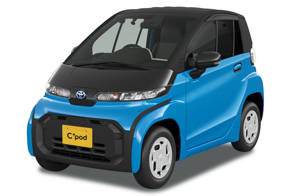 Toyota lanza en Japón el ultracompacto C+pod 100% eléctrico