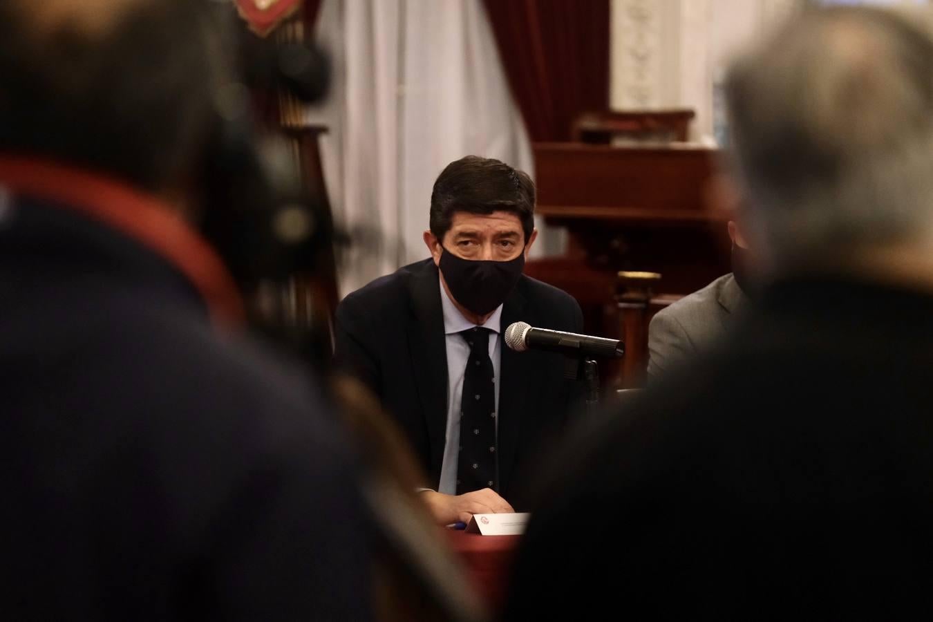 Fotos: Firma del convenio para el proyecto de la Ciudad de la Justicia de Cádiz