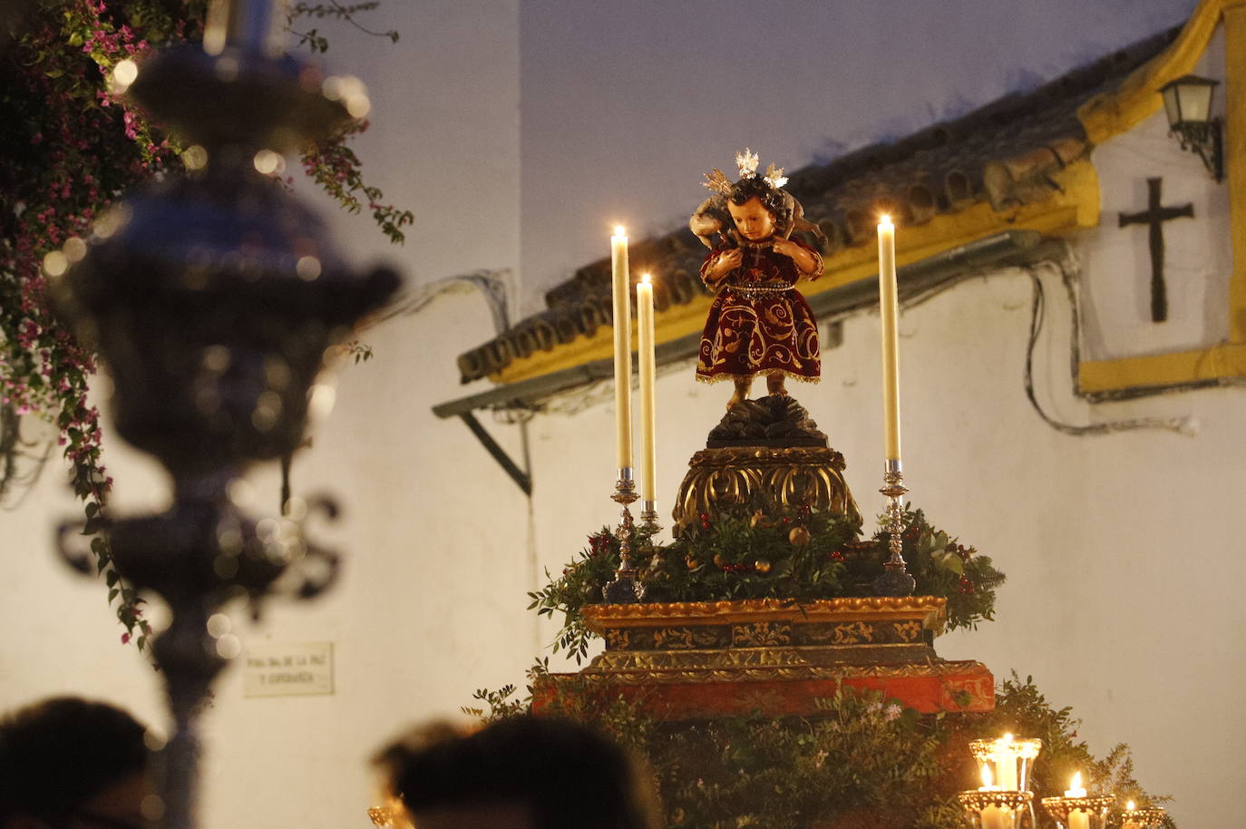 La procesión del Pastorcillo Divino en Córdoba, en imágenes