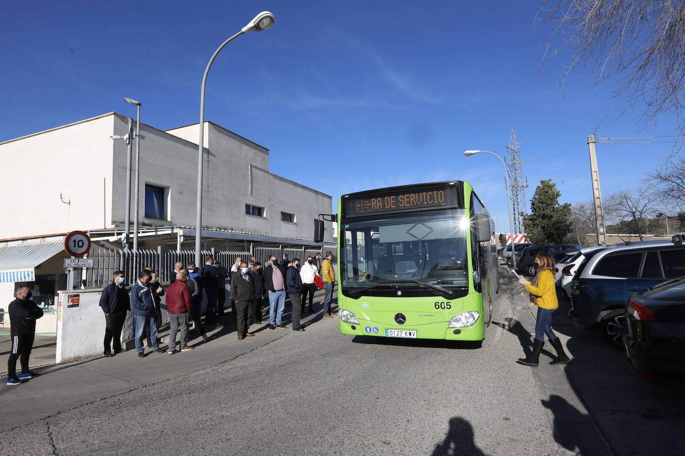 La huelga de Aucorsa en Córdoba, en imágenes