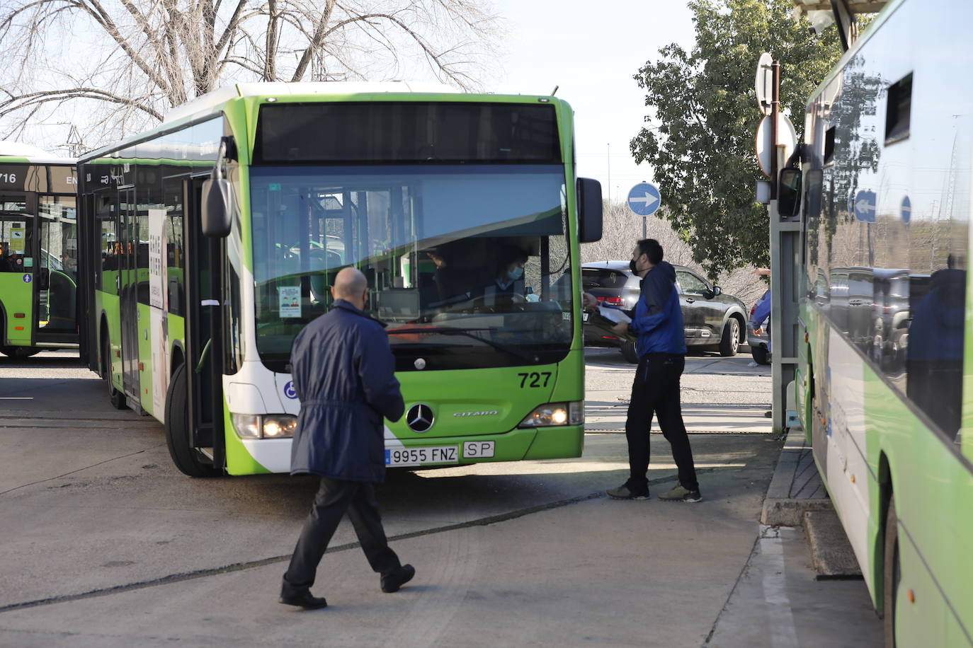 La huelga de Aucorsa en Córdoba, en imágenes