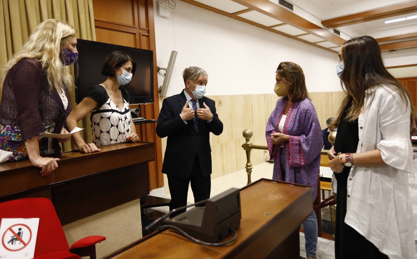 En imágenes, el paso de la concejal de IU Amparo Pernichi por el Ayuntamiento de Córdoba