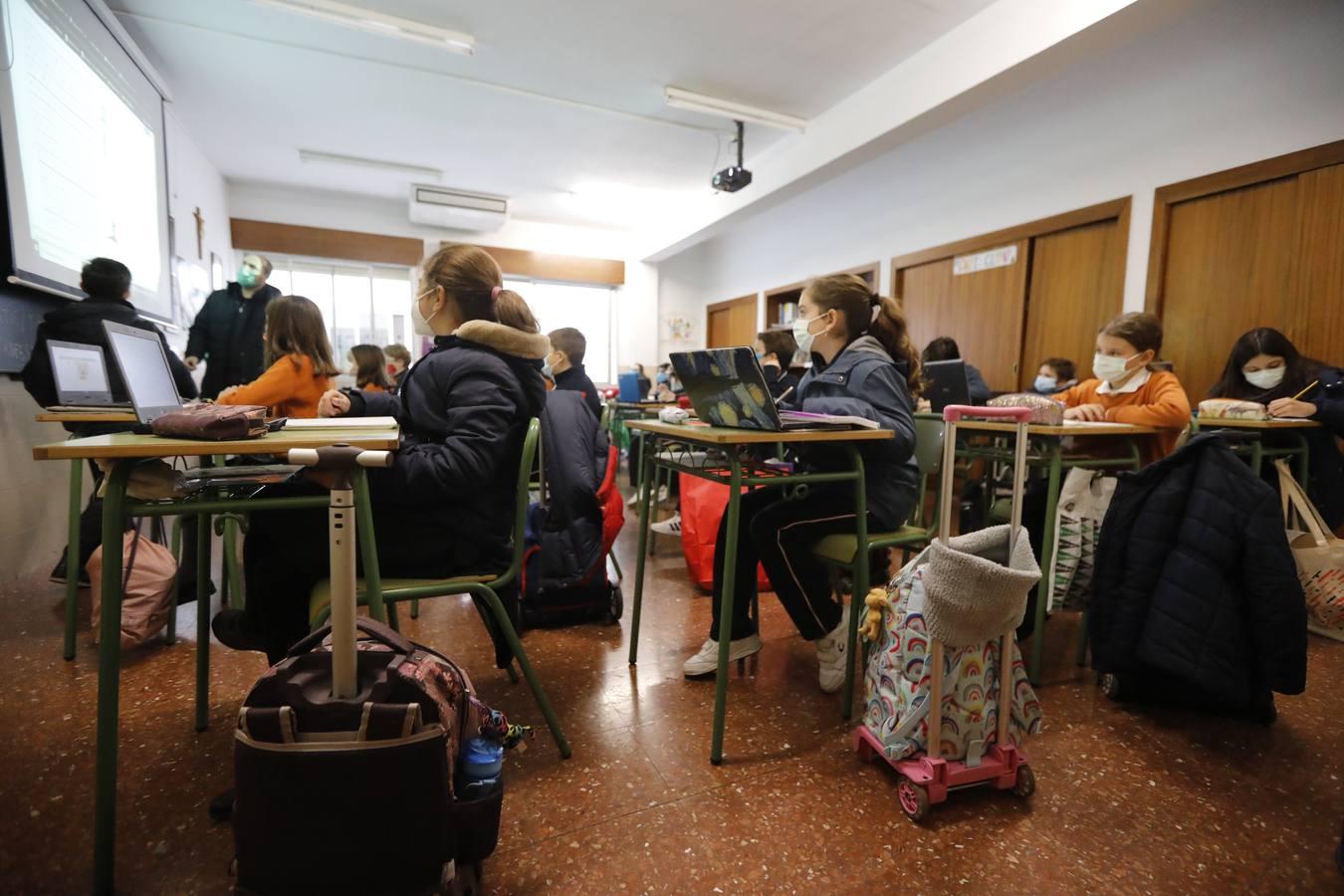 La vuelta a clase en Córdoba, en imágenes