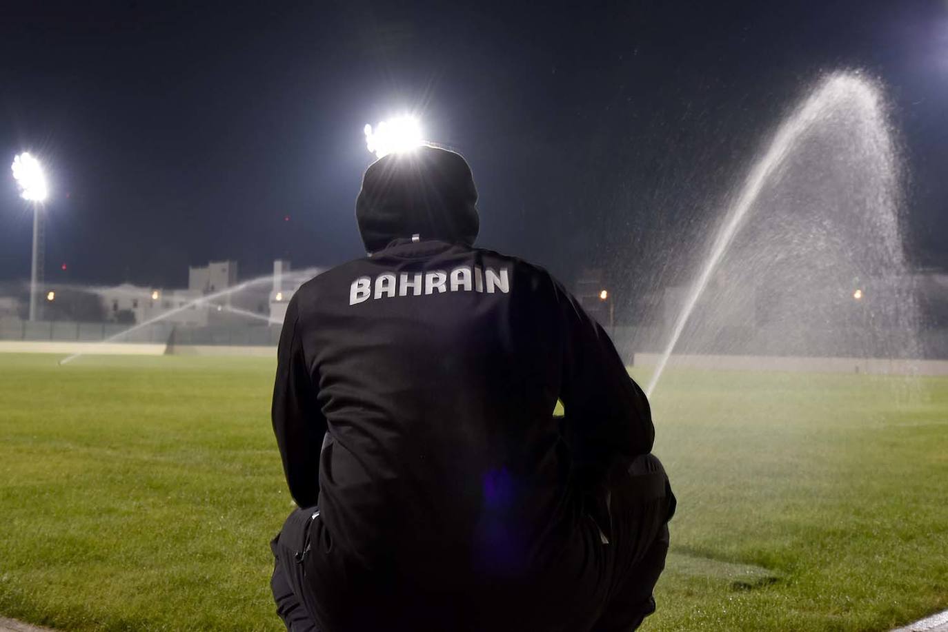 El primer entrenamiento del Córdoba CF en Baréin, en imágenes