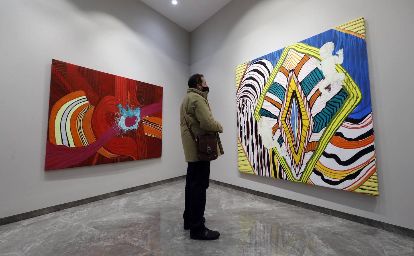 La exposición de pintura de Pacorrosa en Córdoba, en imágenes