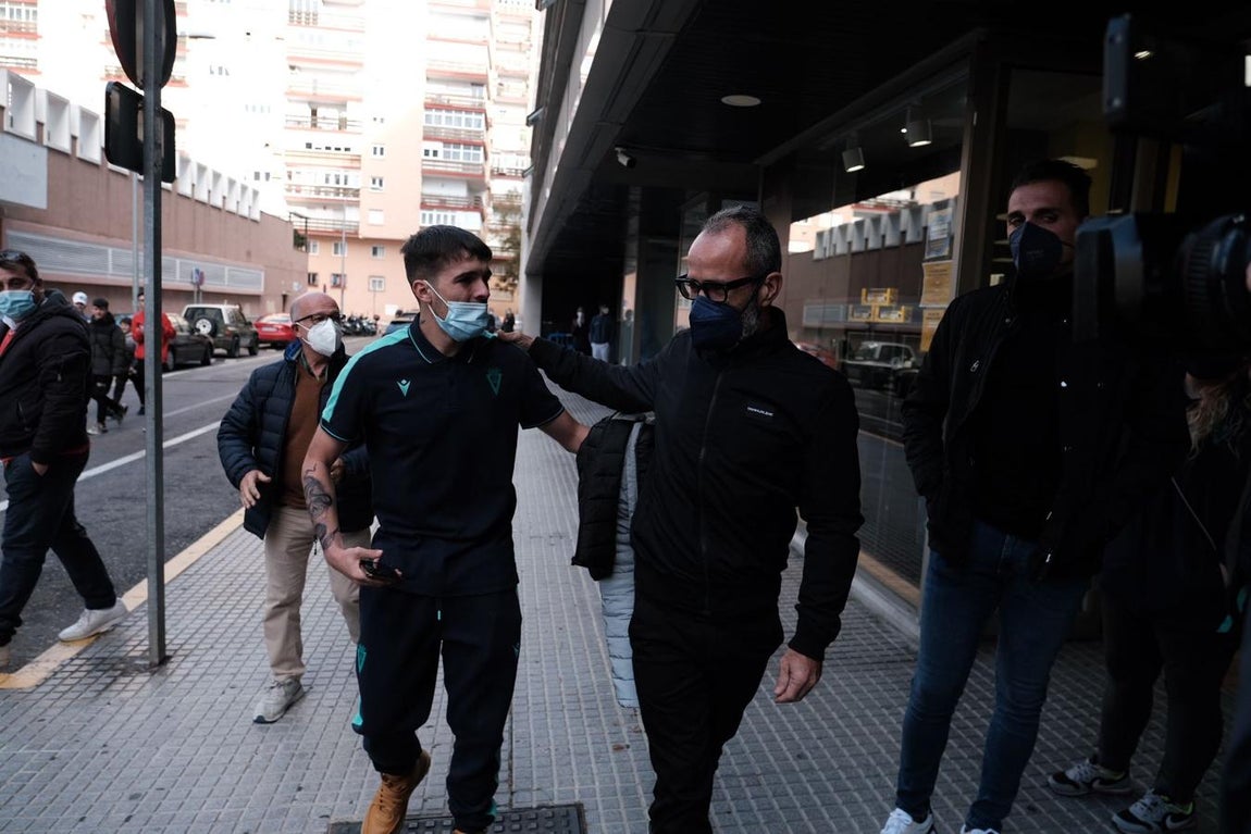 FOTOS: La despedida de Álvaro Cervera del Cádiz