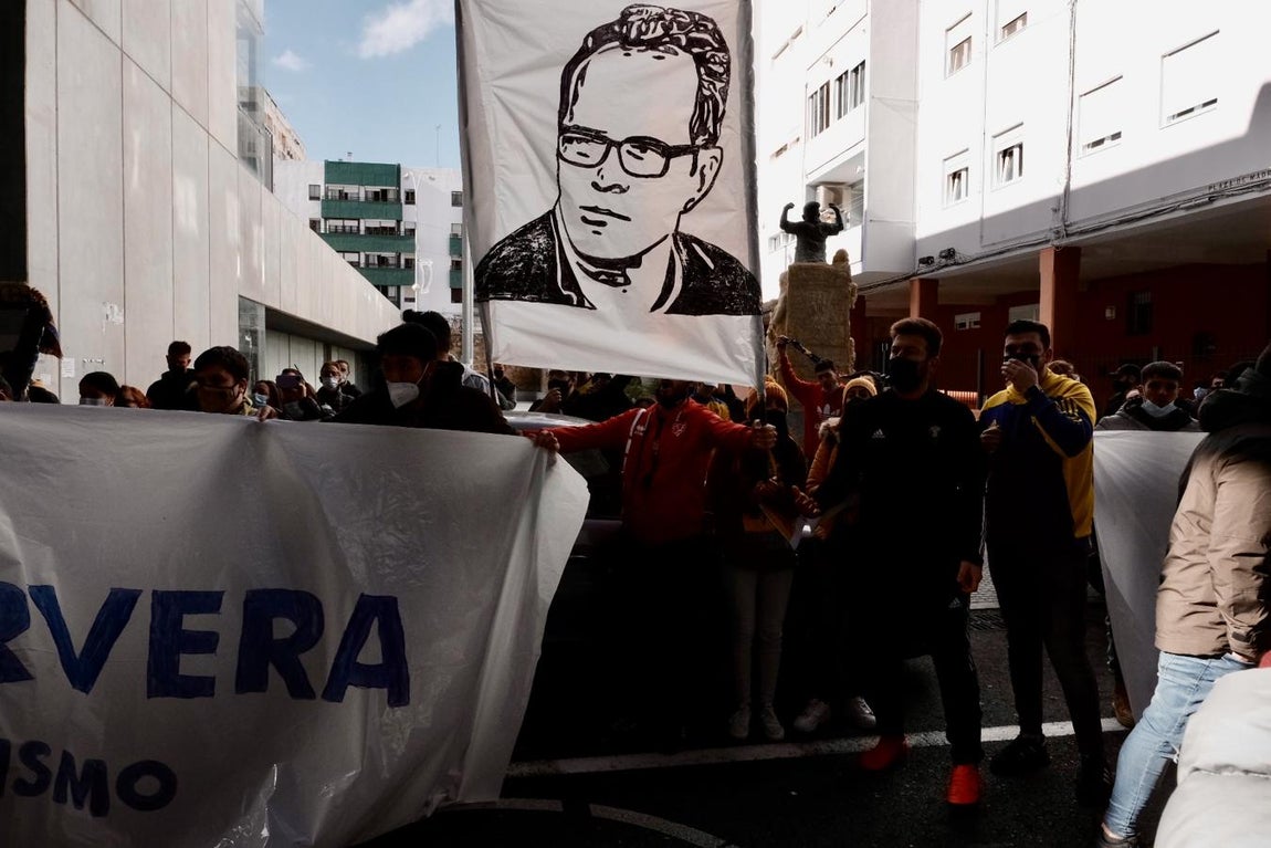 FOTOS: La despedida de Álvaro Cervera del Cádiz