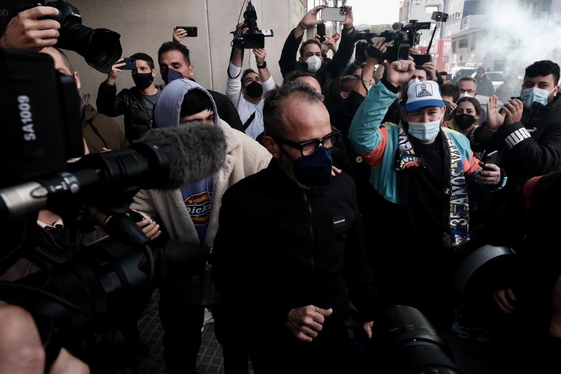 FOTOS: La despedida de Álvaro Cervera del Cádiz