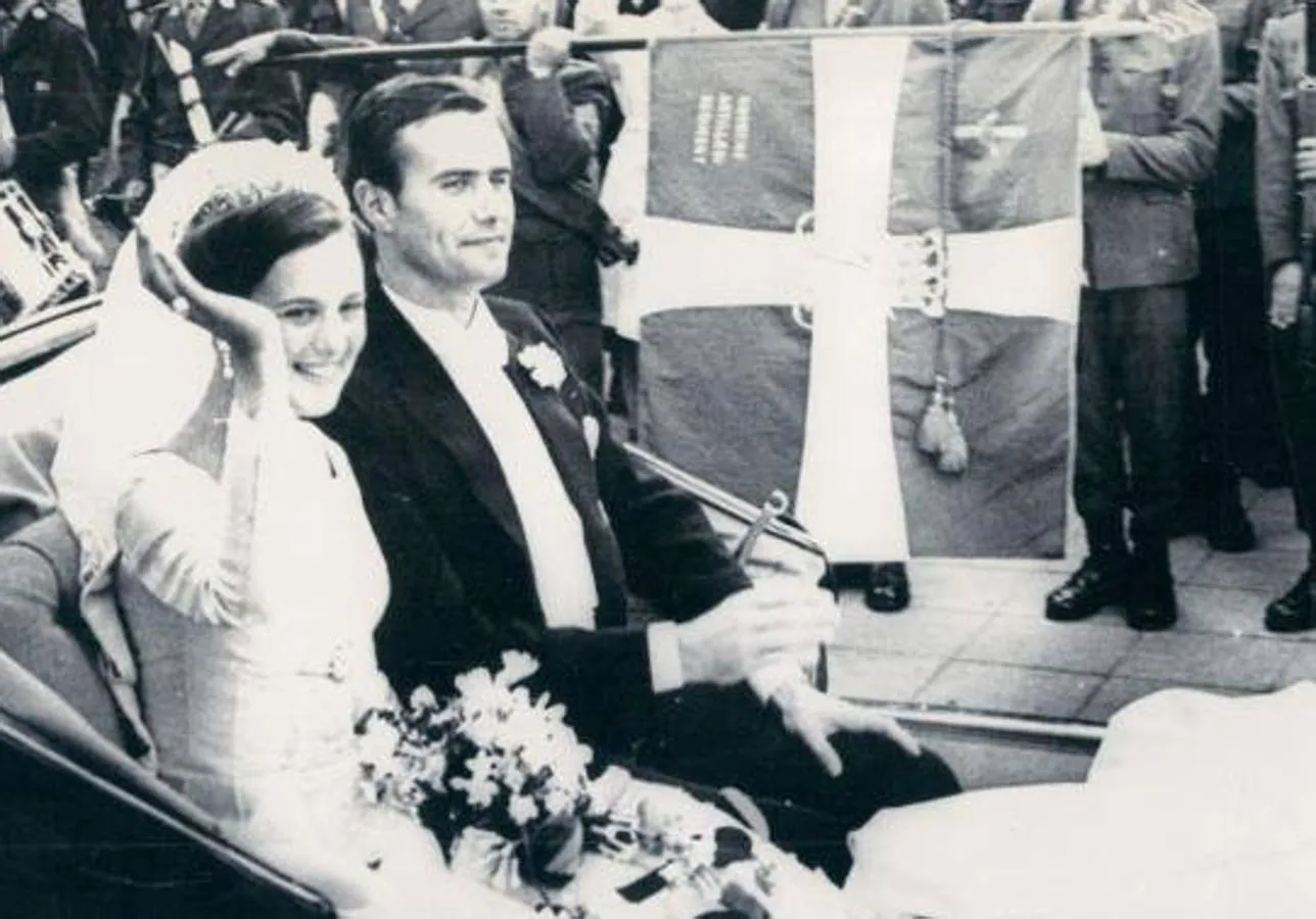 El 10 de junio de 1967 la entonces princesa Margarita se casó con Henrik de Laborde, conde de Monpezat. 