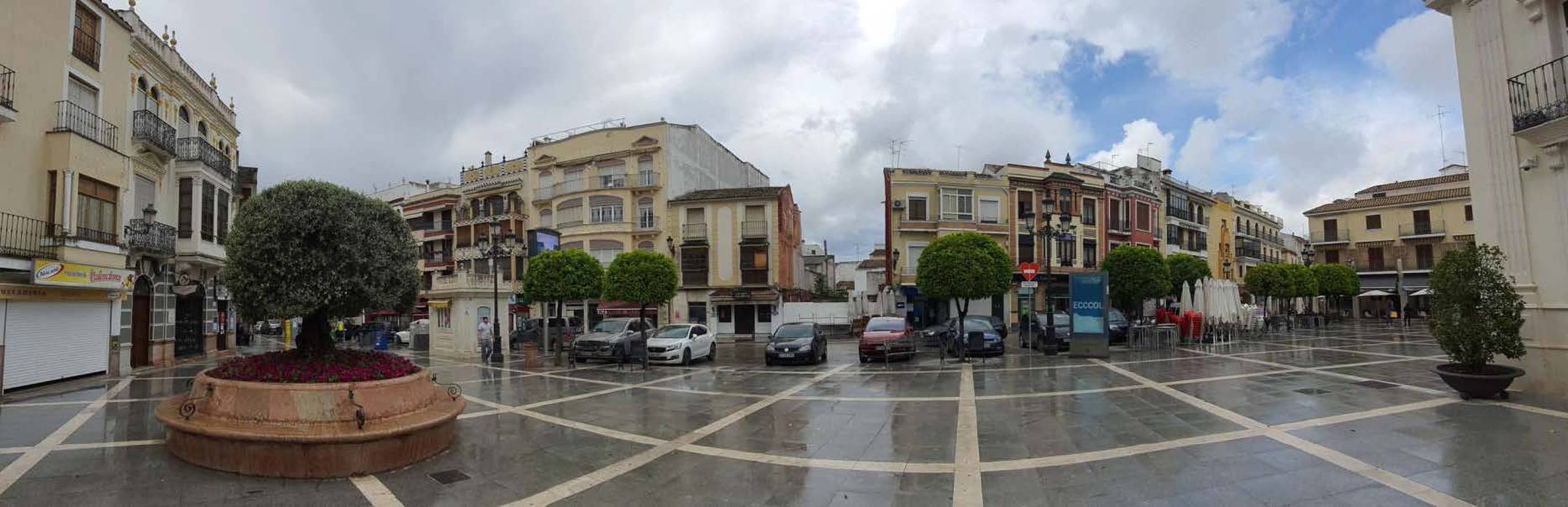 En imágenes, el proyecto para transformar la plaza de España de Cabra