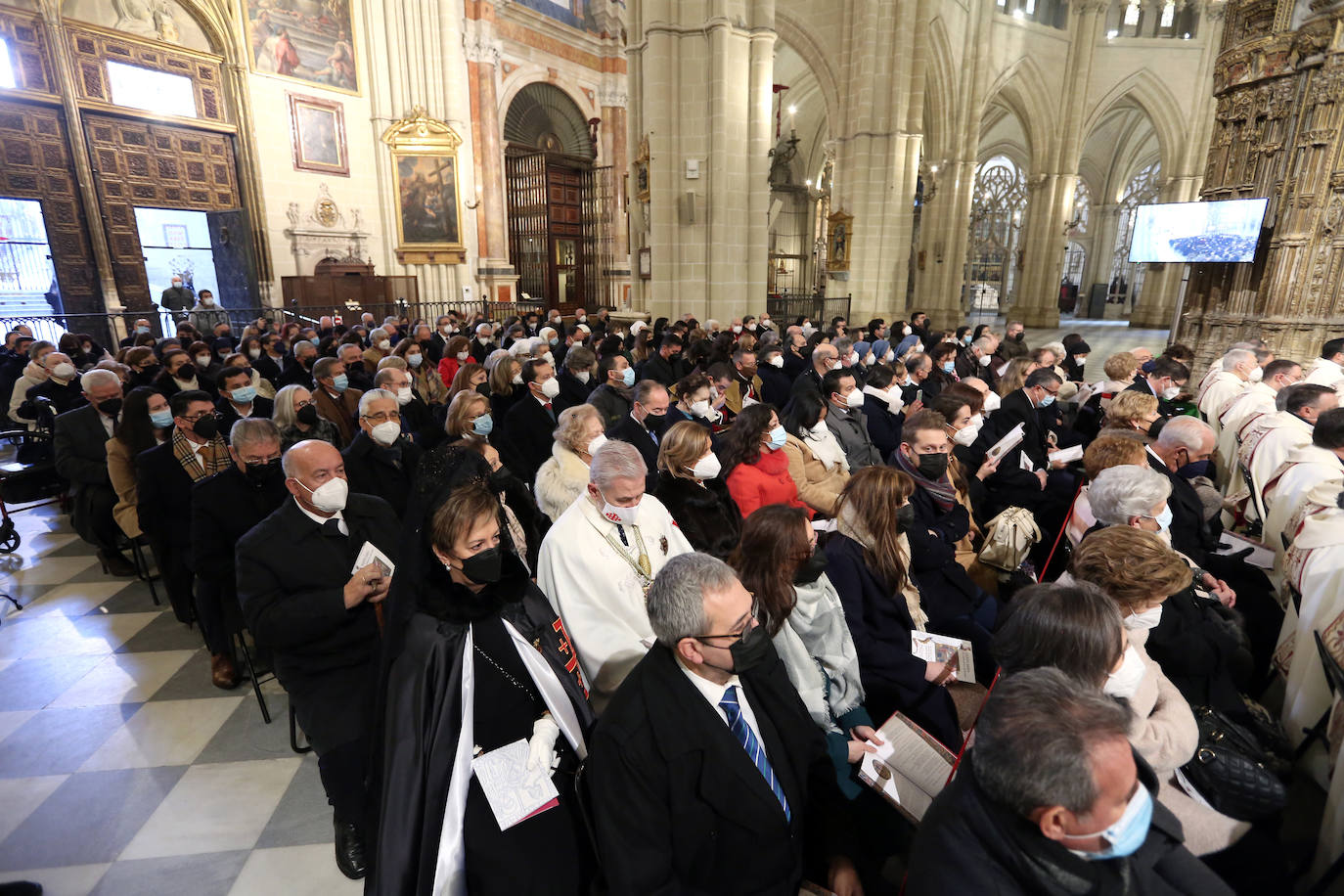 La toma de posesión de García Magán, como obispo auxiliar de Toledo