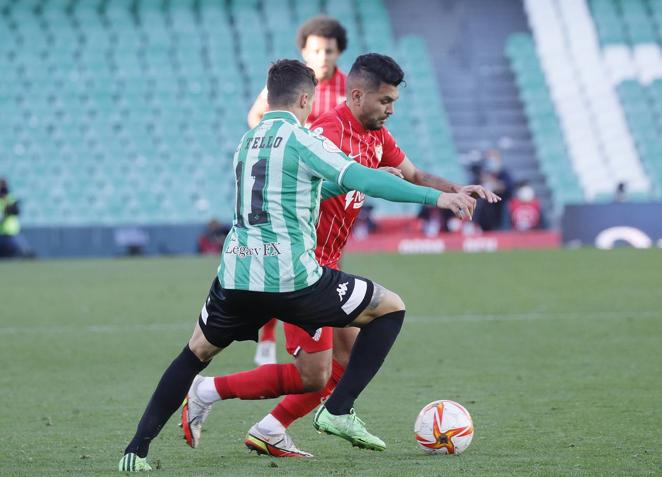 Derbi Betis-Sevilla, las imágenes del partido de Copa del Rey en el Villamarín