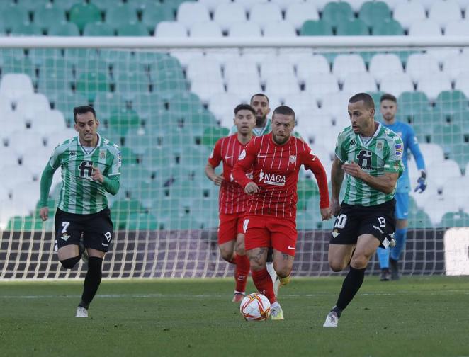 Derbi Betis-Sevilla, las imágenes del partido de Copa del Rey en el Villamarín