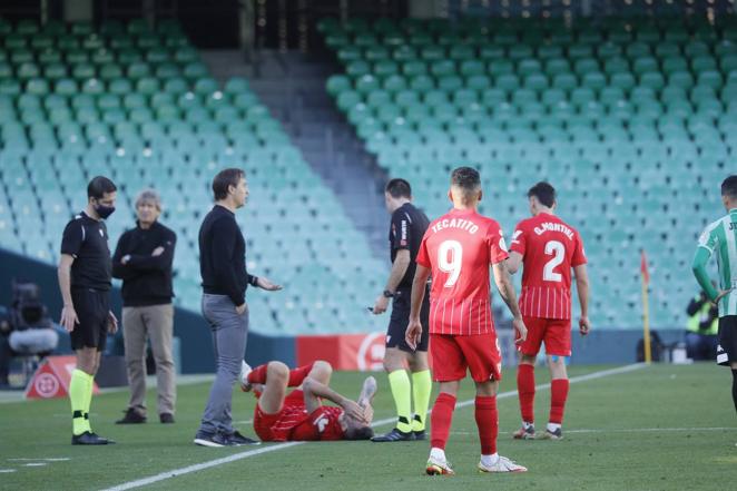 Derbi Betis-Sevilla, las imágenes del partido de Copa del Rey en el Villamarín