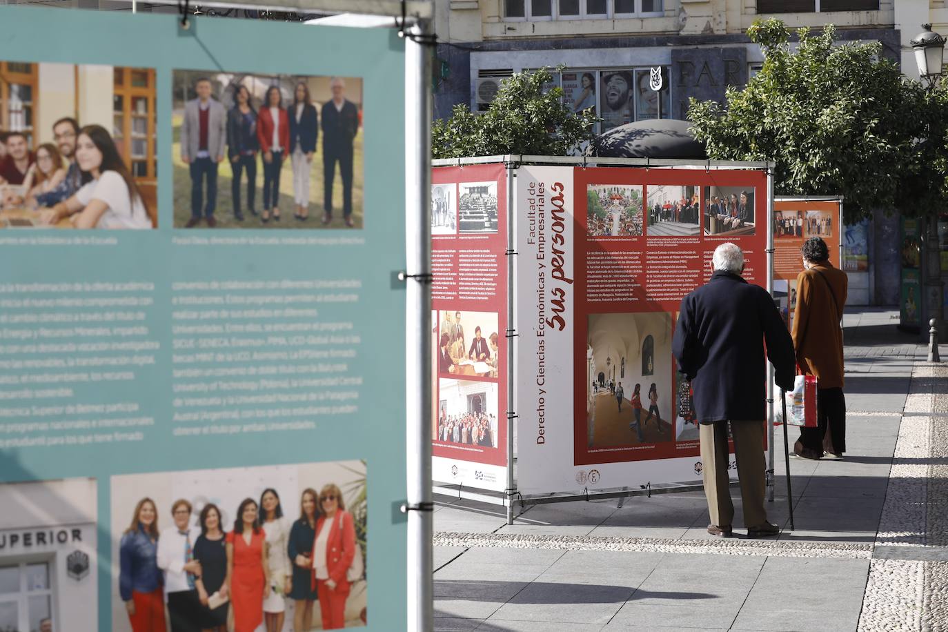 La exposición del 50 aniversario de la Universidad de Córdoba, en imágenes