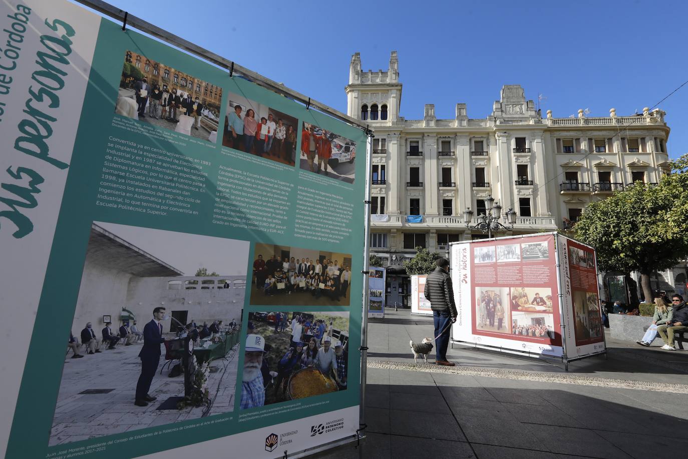 La exposición del 50 aniversario de la Universidad de Córdoba, en imágenes