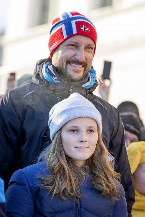 El príncipe Heredero Haakon y la princesa Ingrid Alexandra en 2016. 