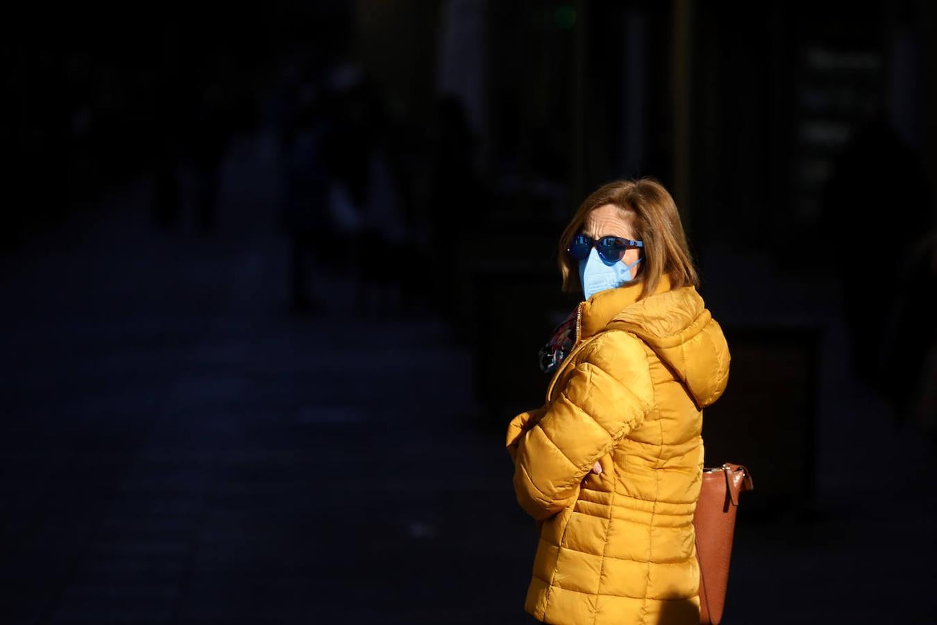 El frío invernal de enero en las calles de Córdoba, en imágenes