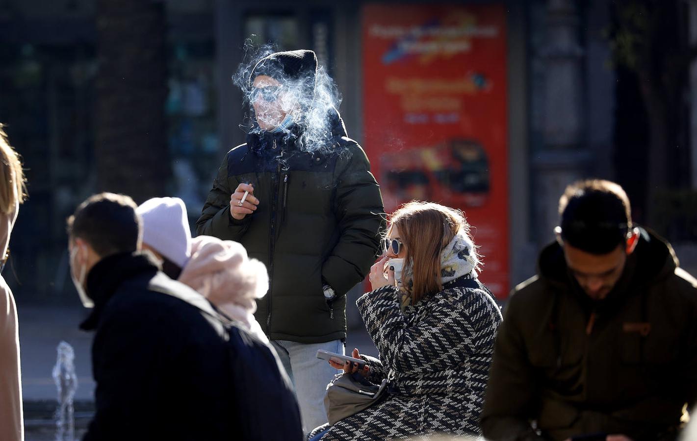 El frío invernal de enero en las calles de Córdoba, en imágenes