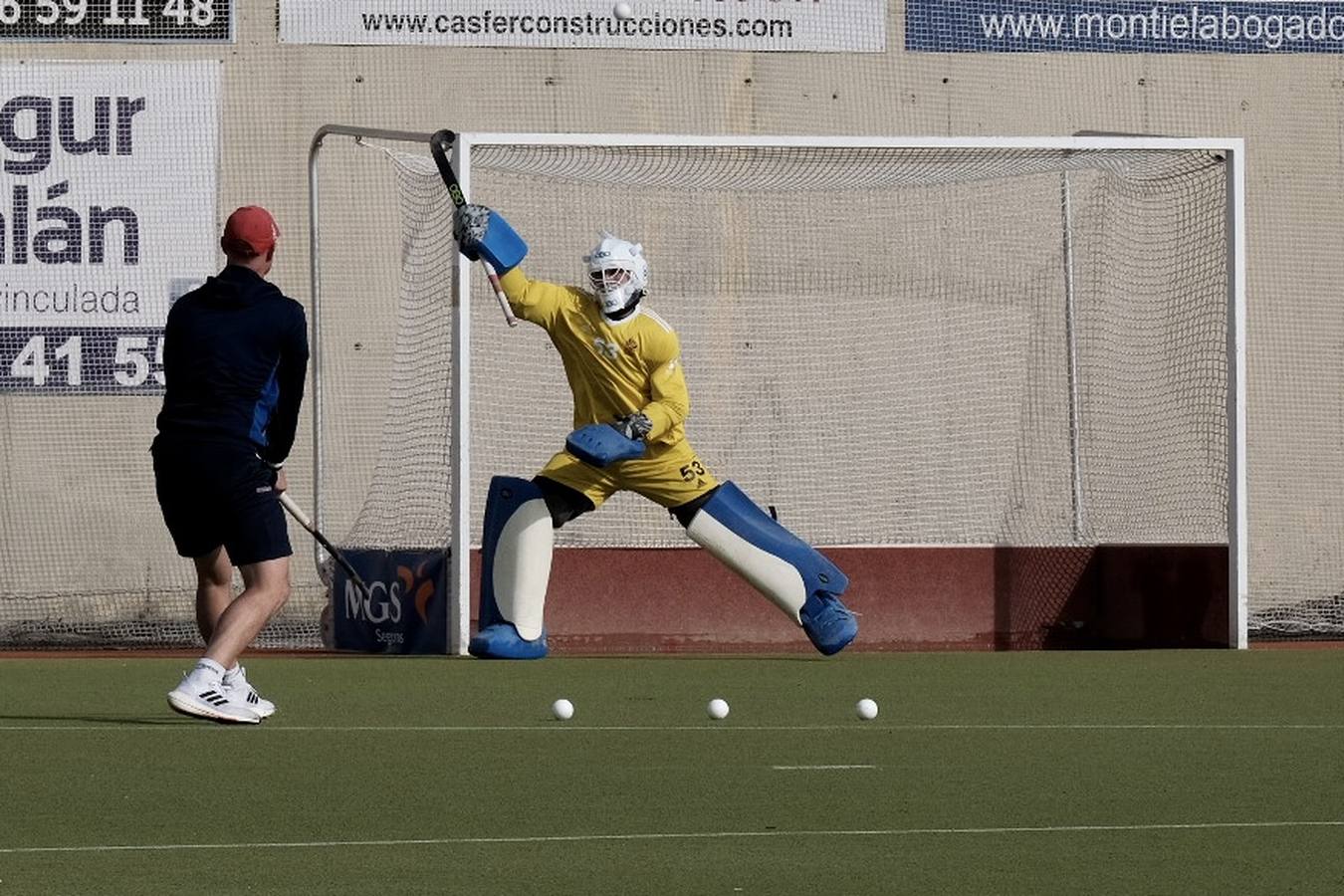 FOTOS: Derrota de la selección de España de hockey hierba en San Fernando