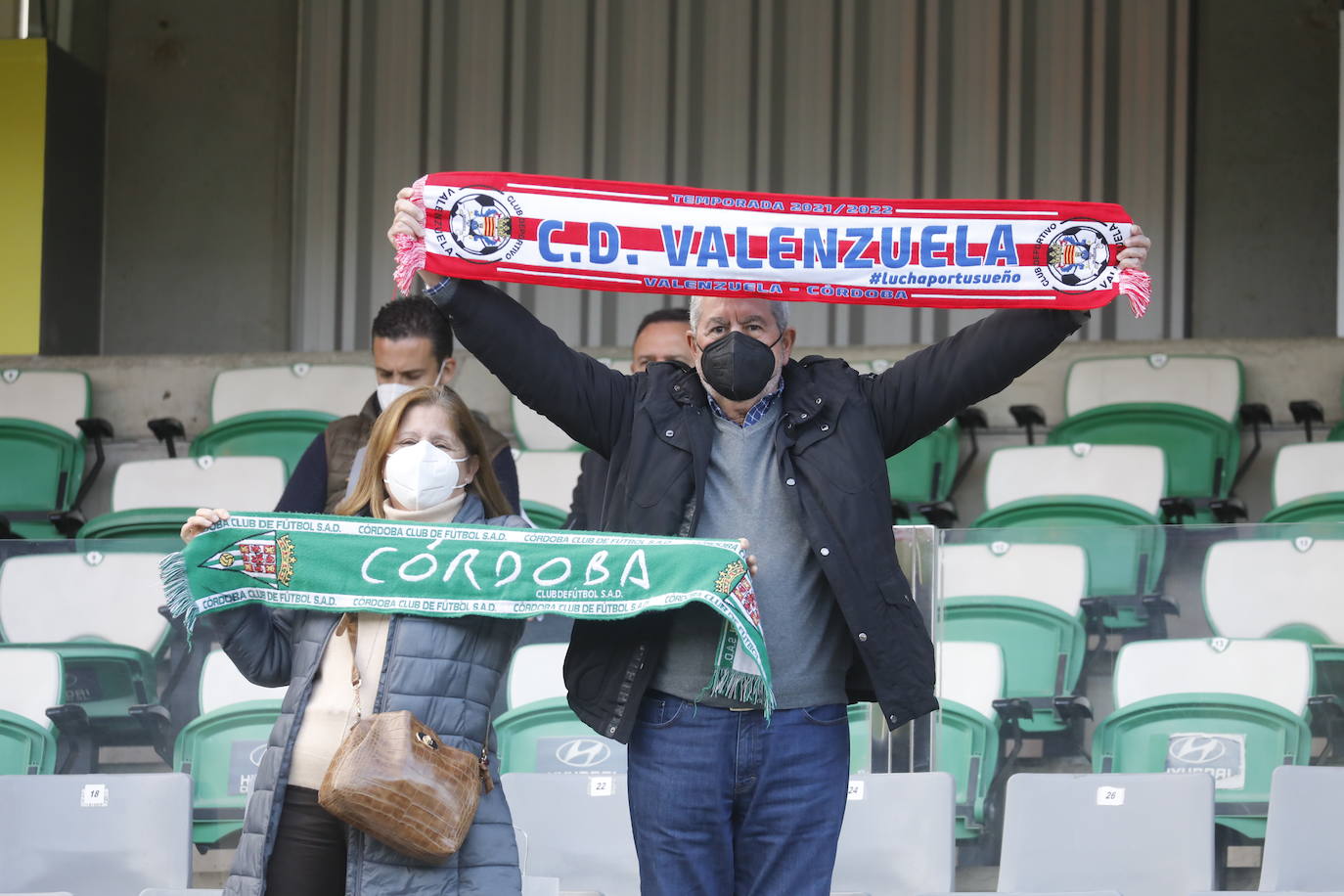 Las mejores imágenes del ambiente en la grada en el Córdoba CF - Xerez DFC