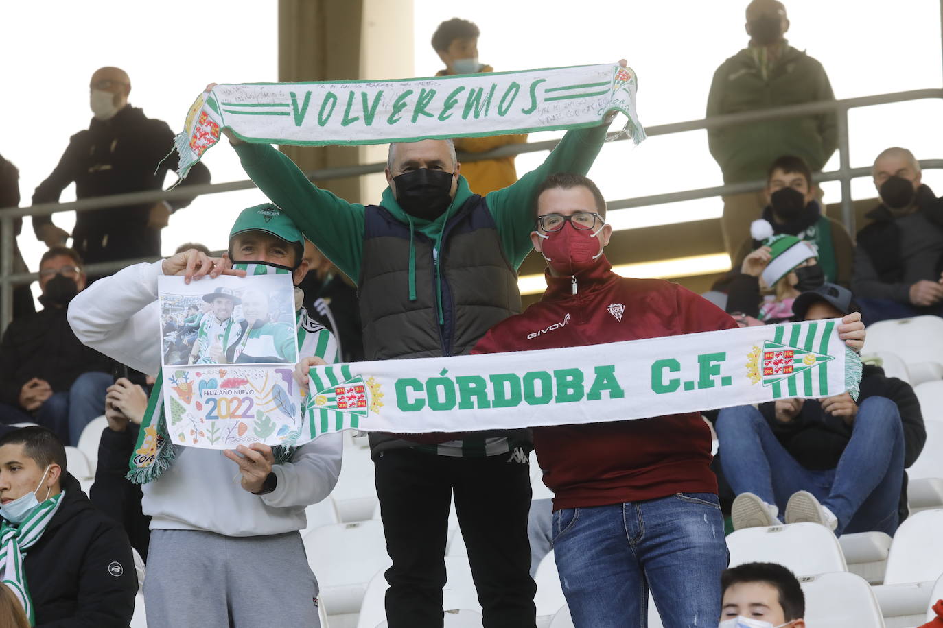 Las mejores imágenes del ambiente en la grada en el Córdoba CF - Xerez DFC