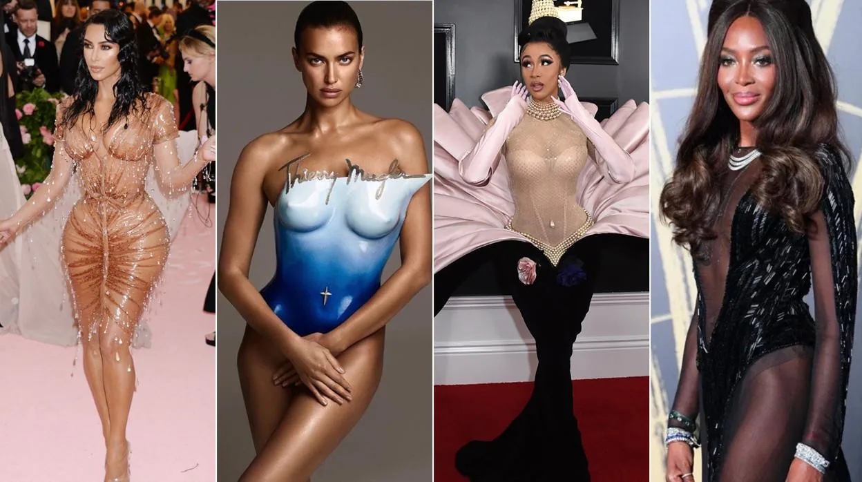 De Beyoncé y Kim Kardashian a Naomi Campbell: Todas las musas de Thierry Mugler