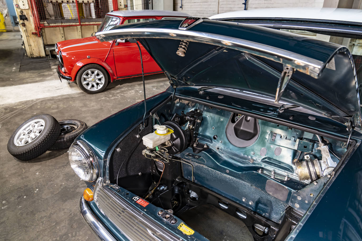 Un motor eléctrico para el MINI Classic