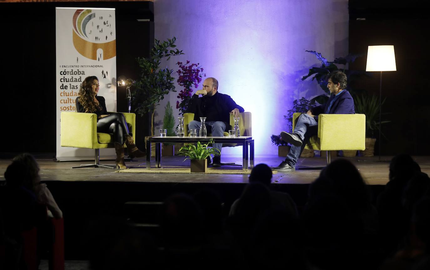 La charla de Soleá Morente y Niño de Elche en Córdoba, en imágenes