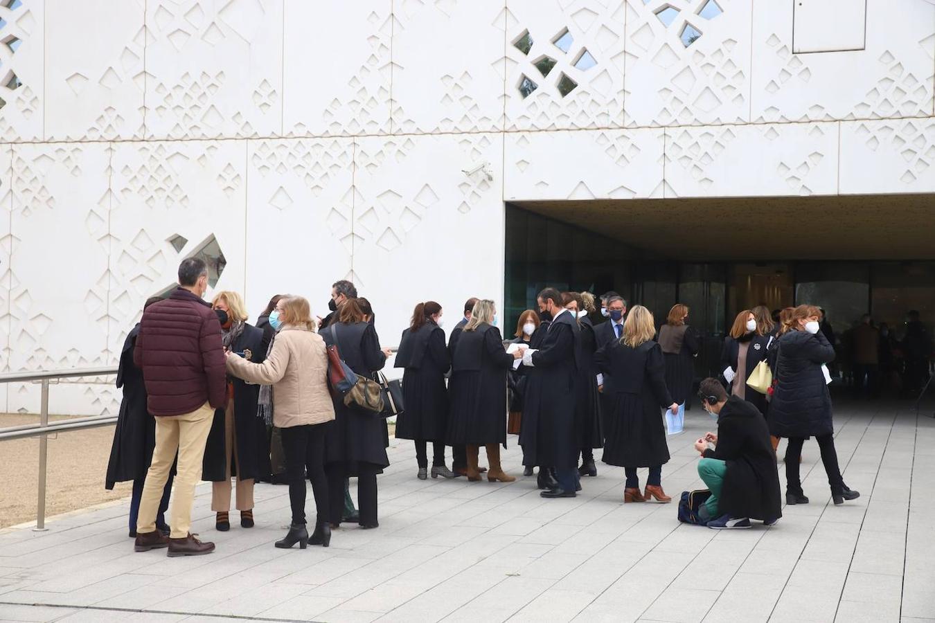 La huelga de los letrados de la Administración de Justicia en Córdoba, en imágenes