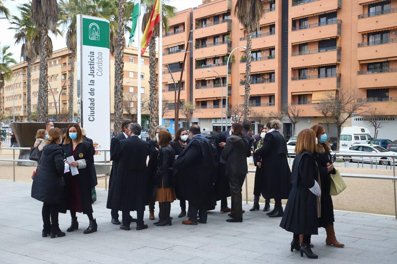 La huelga de los letrados de la Administración de Justicia en Córdoba, en imágenes