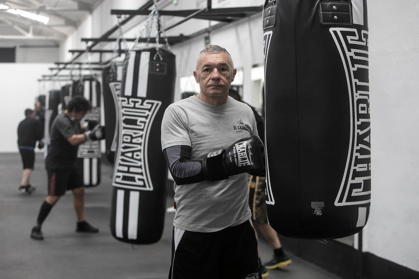 La saga cordobesa Navarro &#039;El Cazador&#039; de boxeo, en imágenes