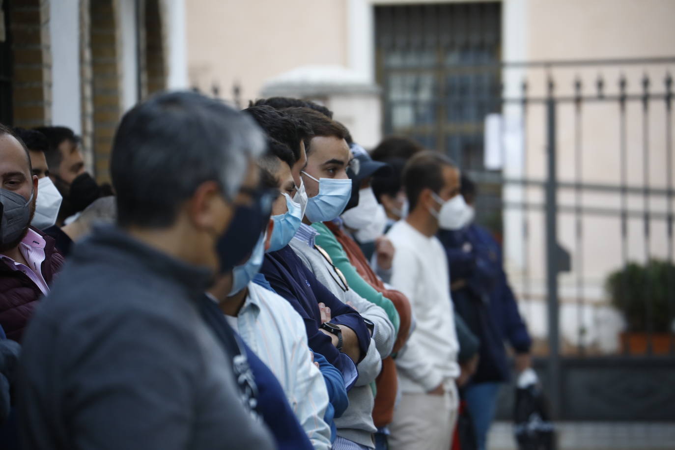 Las &#039;igualás&#039; de los costaleros de la Sentencia de Córdoba, en imágenes