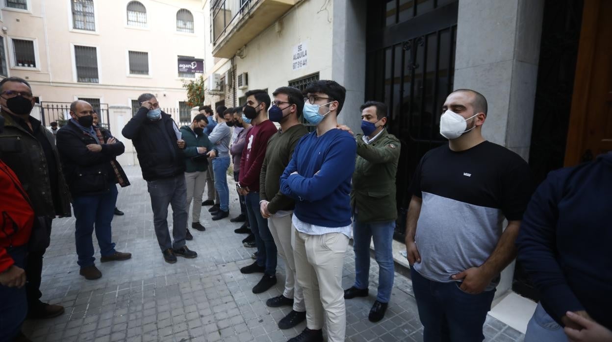 Las &#039;igualás&#039; de los costaleros de la Sentencia de Córdoba, en imágenes