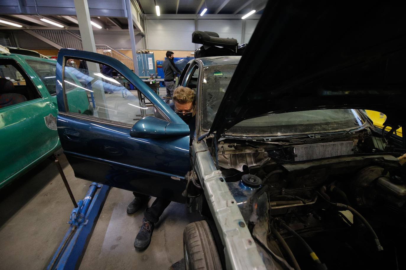 Así se preparan en el instituto Zoco de Córdoba para la llegada de Ford, en imágenes