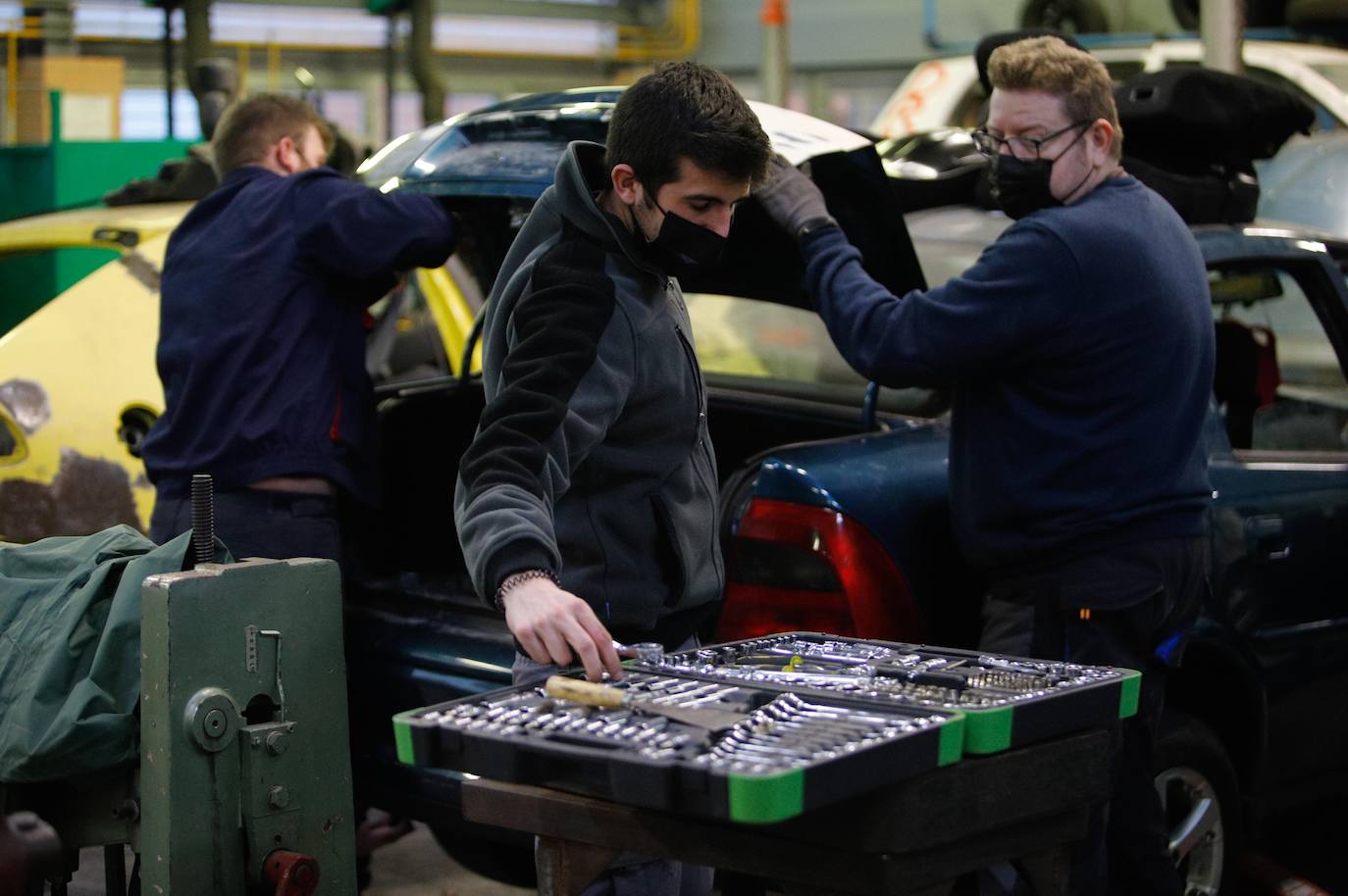 Así se preparan en el instituto Zoco de Córdoba para la llegada de Ford, en imágenes