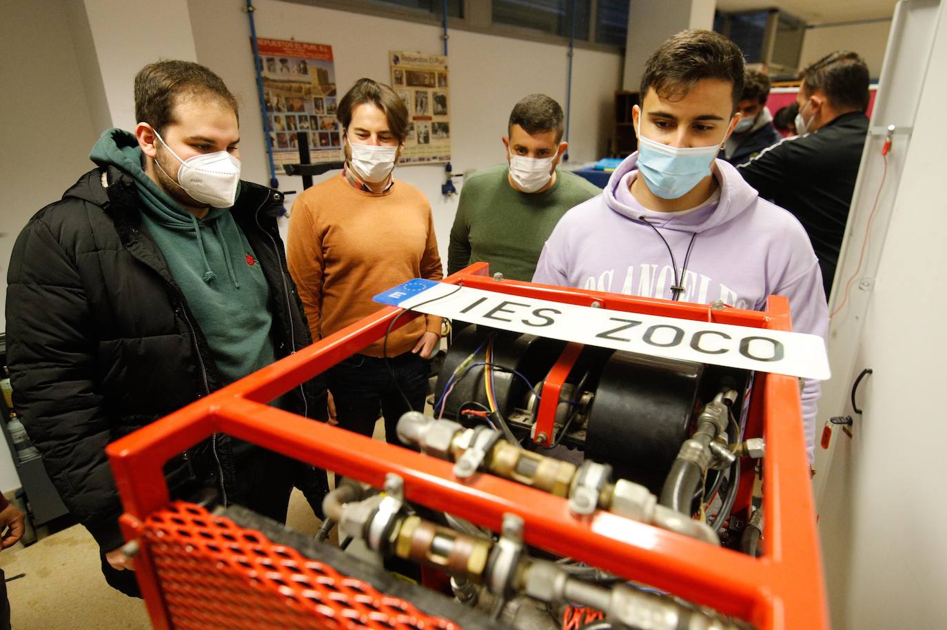 Así se preparan en el instituto Zoco de Córdoba para la llegada de Ford, en imágenes