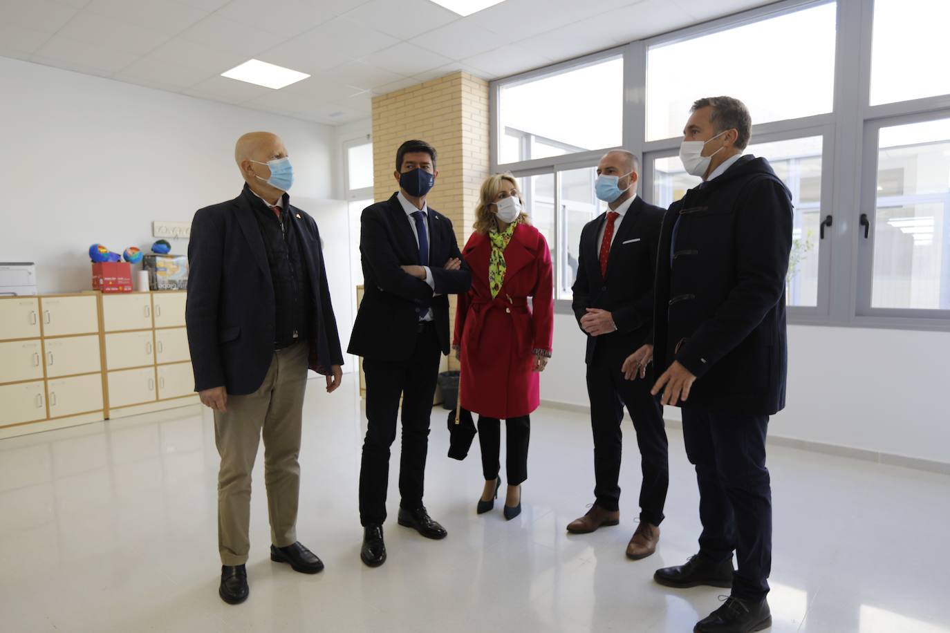 La inauguración del instituto de Miralbaida en Córdoba, en imágenes