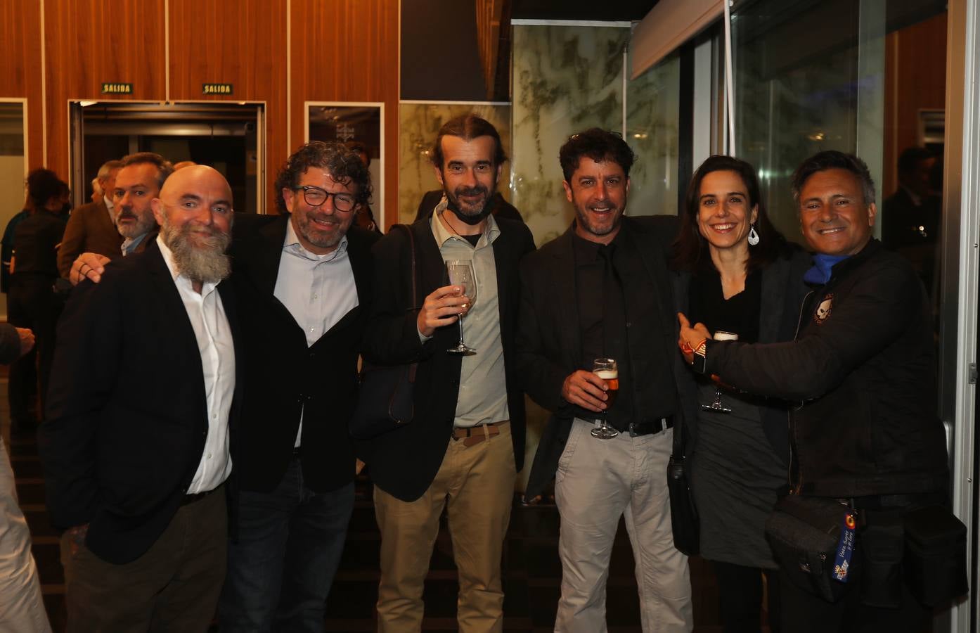 Nacho Frade, Antonio Vázquez, Francis Jiménez, Emilio Morenatti, Marta Ramoneda y Cata Zambrano. 