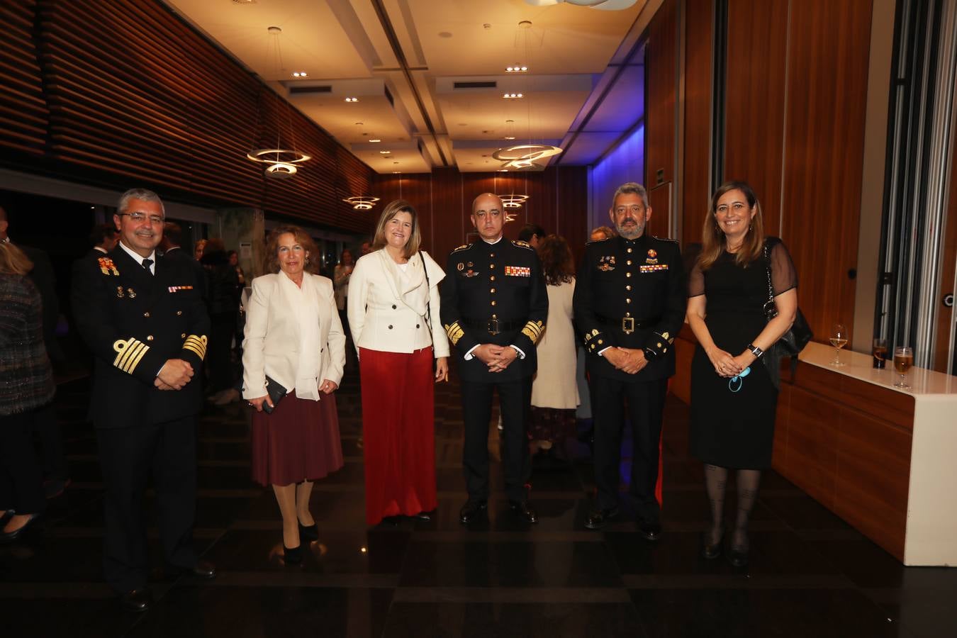 -Antonio Pazos, Isabel González, María Manuela Rodríguez de Austria, Rafael Roldán, Ángel Javier Umbría y María Jesús Mosquera. 