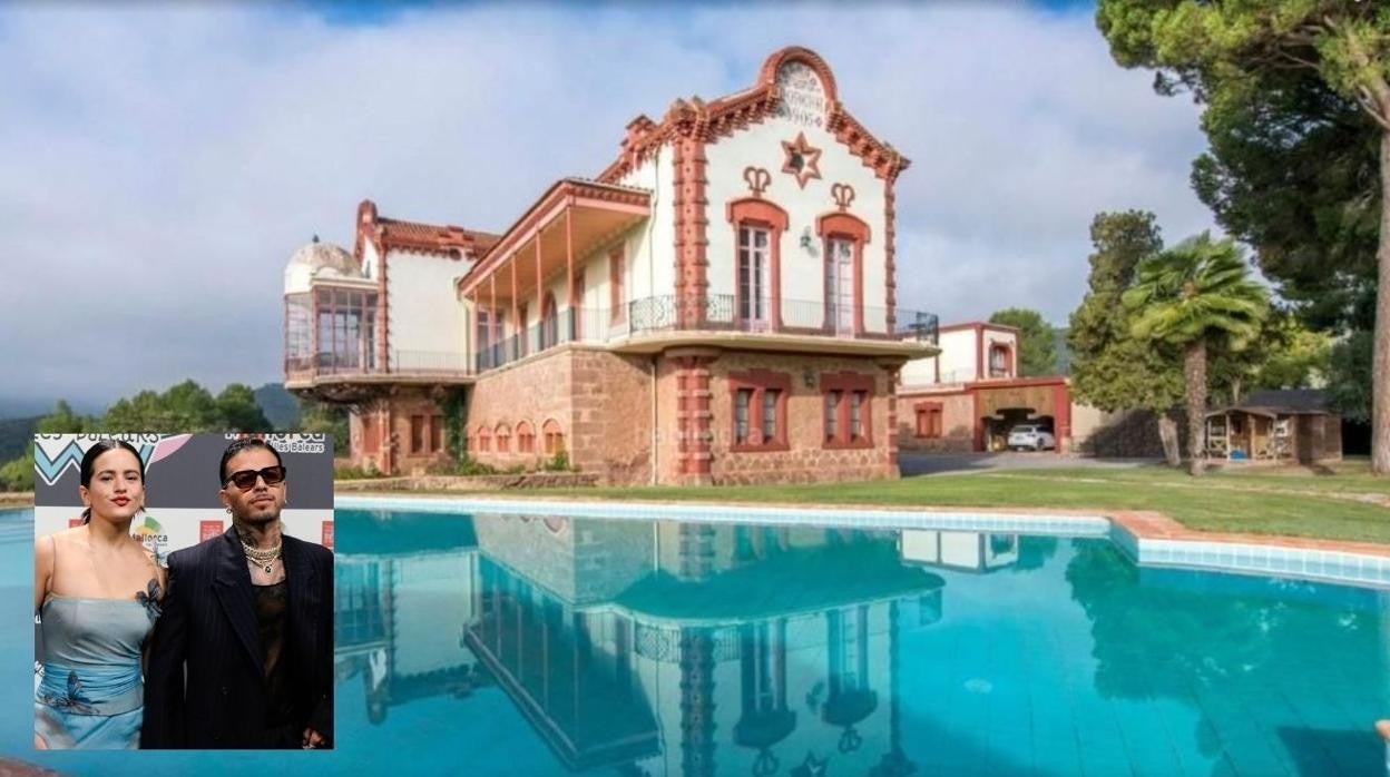 La mansión de lujo que Rosalía y Rauw Alejandro ha comprado en Manresa, valorada en 2 millones