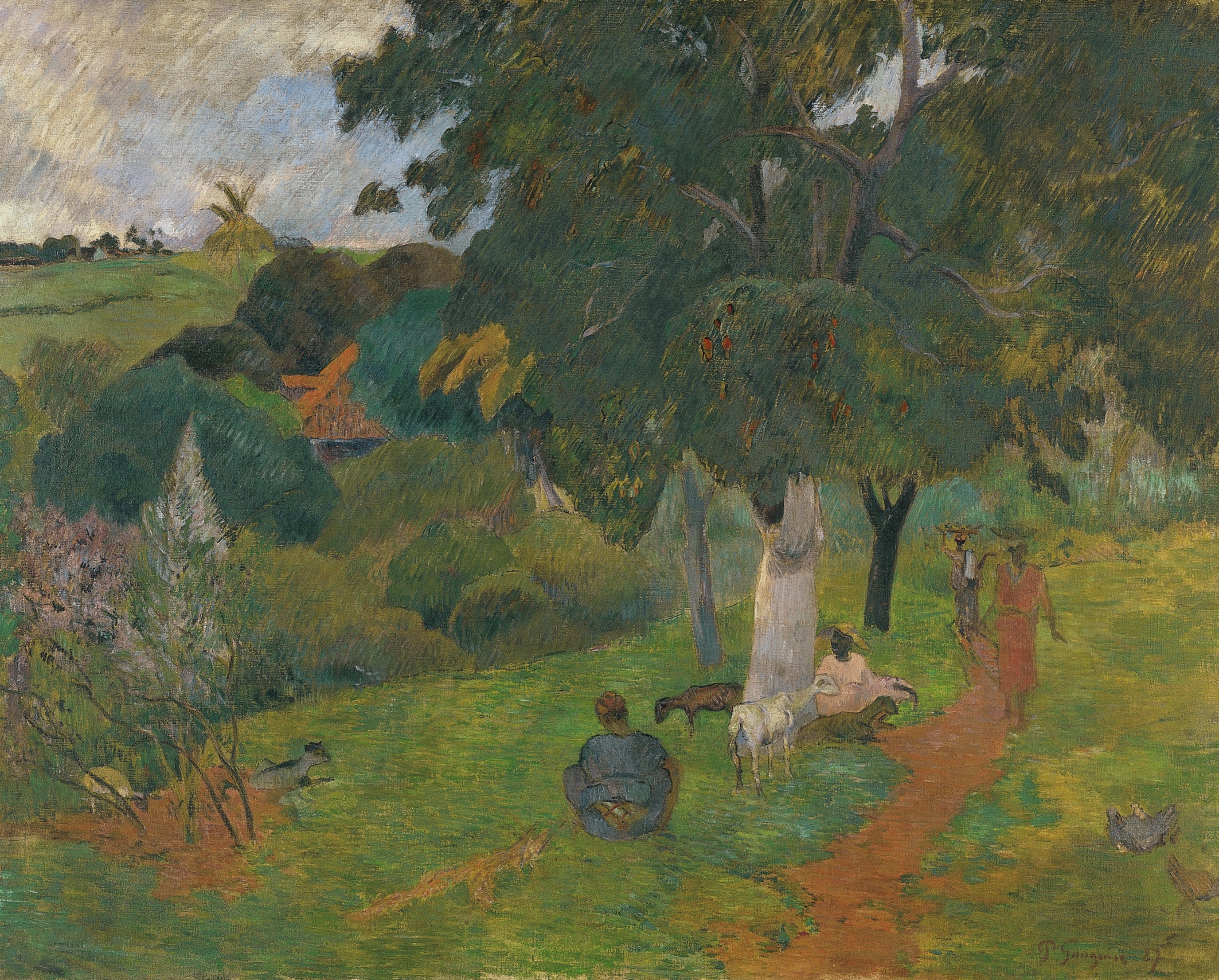 'Idas y venidas' (1887), de Gauguin. Valorado en 40 millones de dólares
