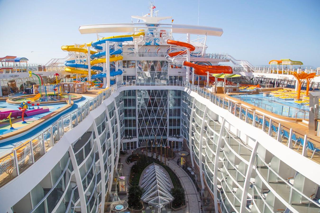 Fotos: Un recorrido por el interior del lujoso crucero &#039;Wonder of the seas&#039;, el más grande del mundo