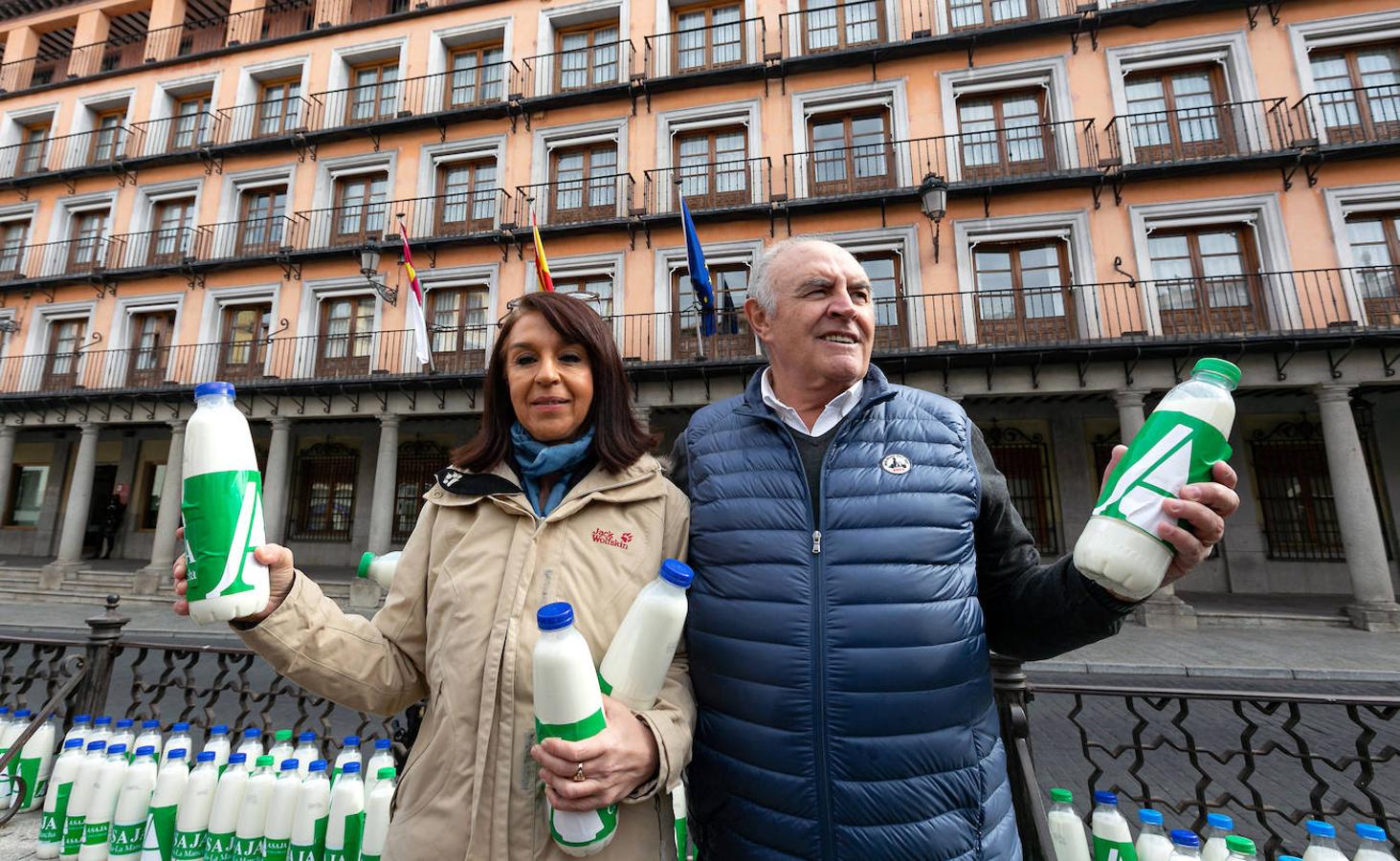 Concentración de ganaderos de vacuno de leche en Toledo