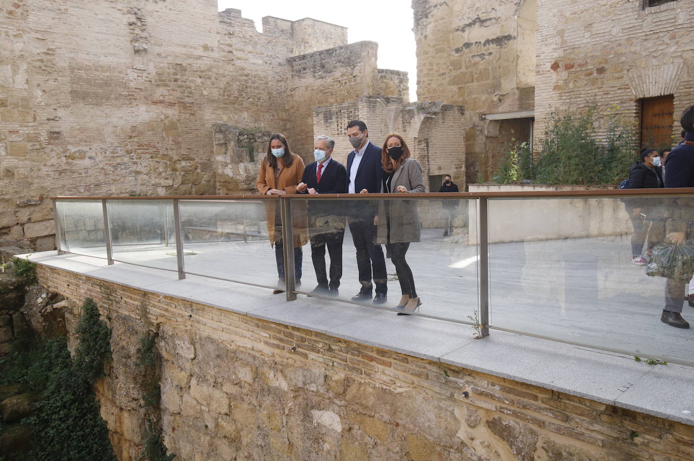 En imagénes, las obras en el Alcázar de Córdoba a punto de comenzar