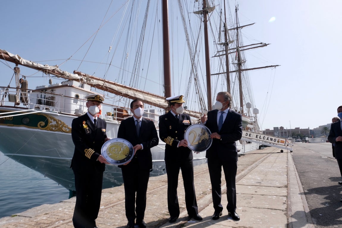 En imágenes: Presentación de la moneda conmemorativa del V Centenario de la Primera Vuelta al Mundo